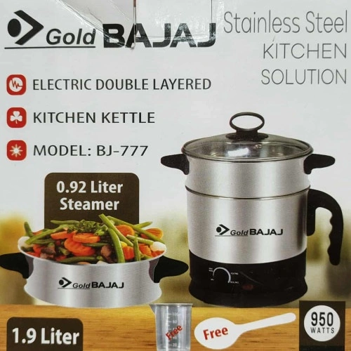BAJAJ Electric Kettle Double Layer BJ-777 (1.9 LITRE)
