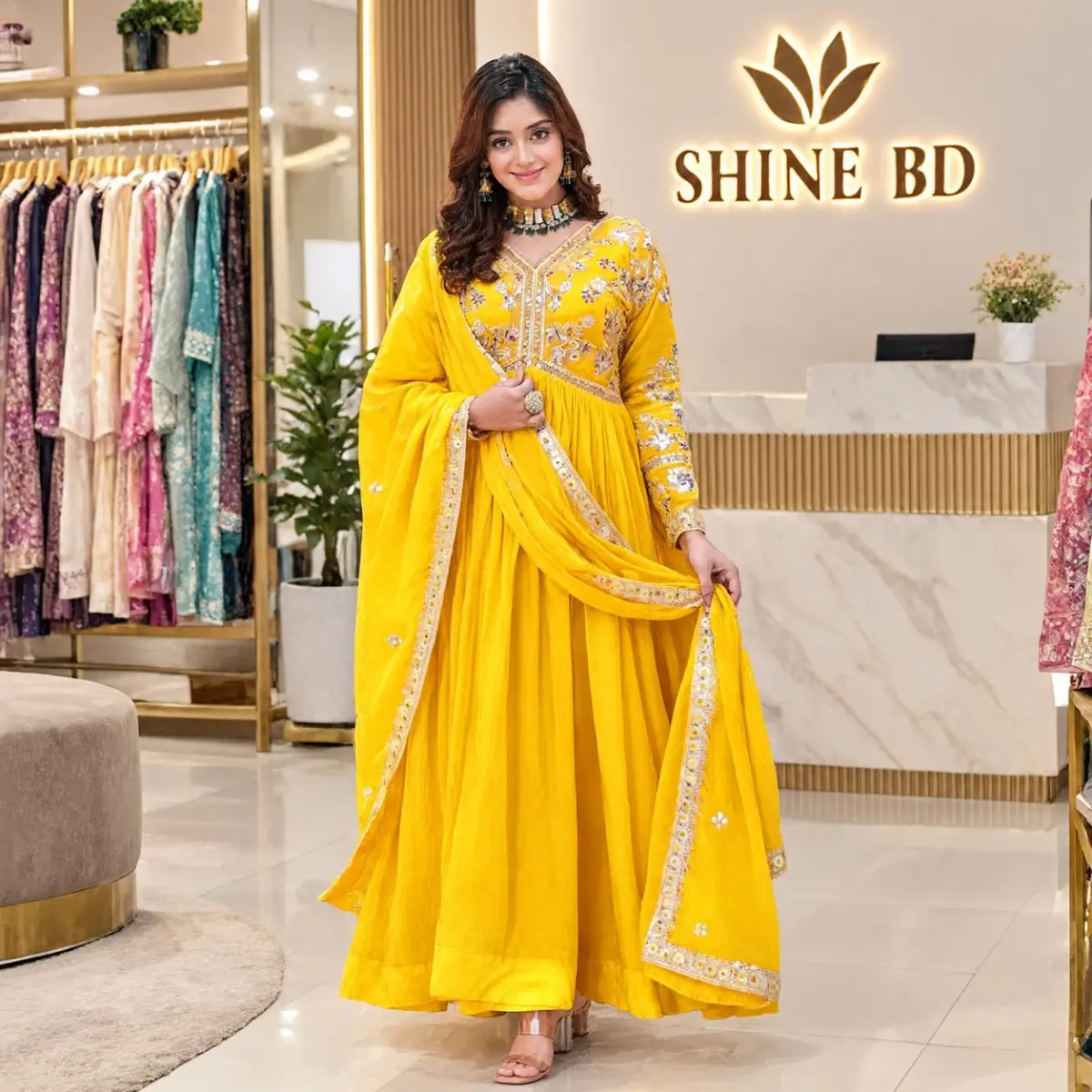Party Wear Long Gown