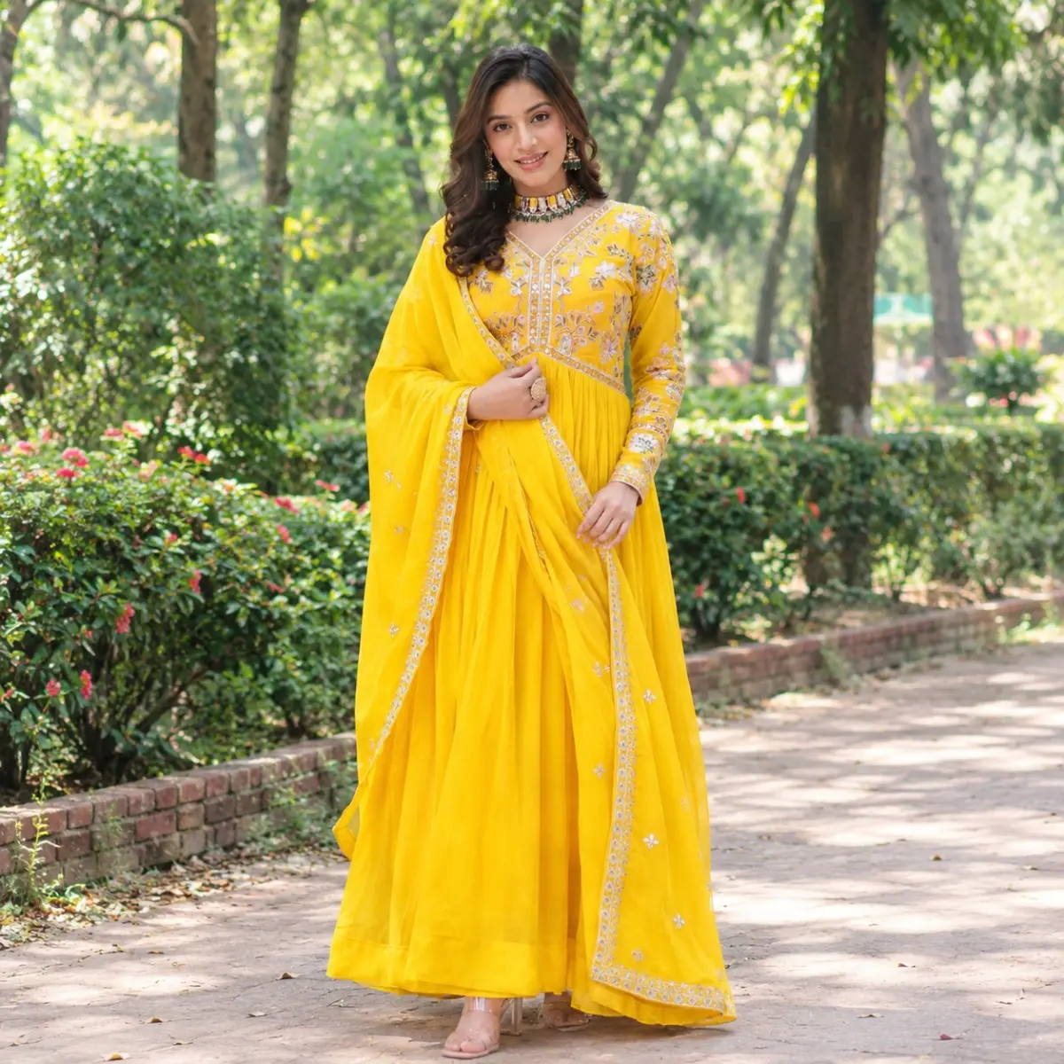 Party Wear Long Gown