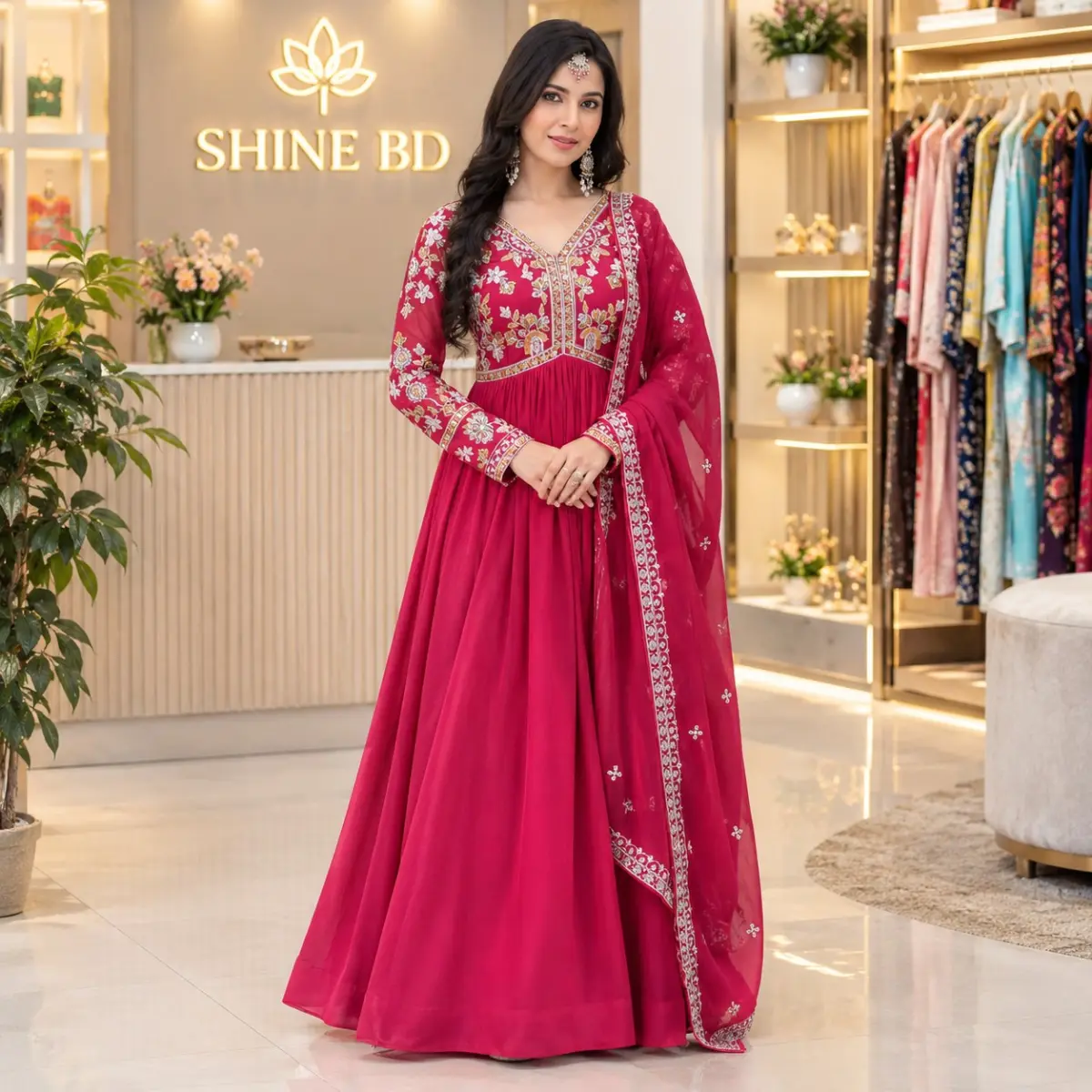 Party Wear Long Gown