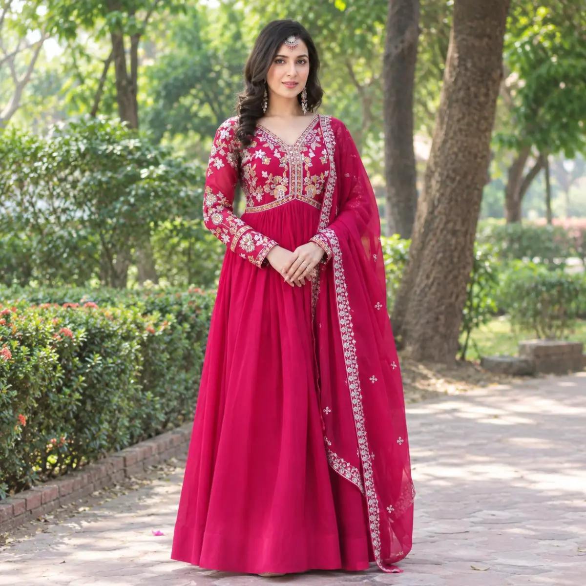 Party Wear Long Gown