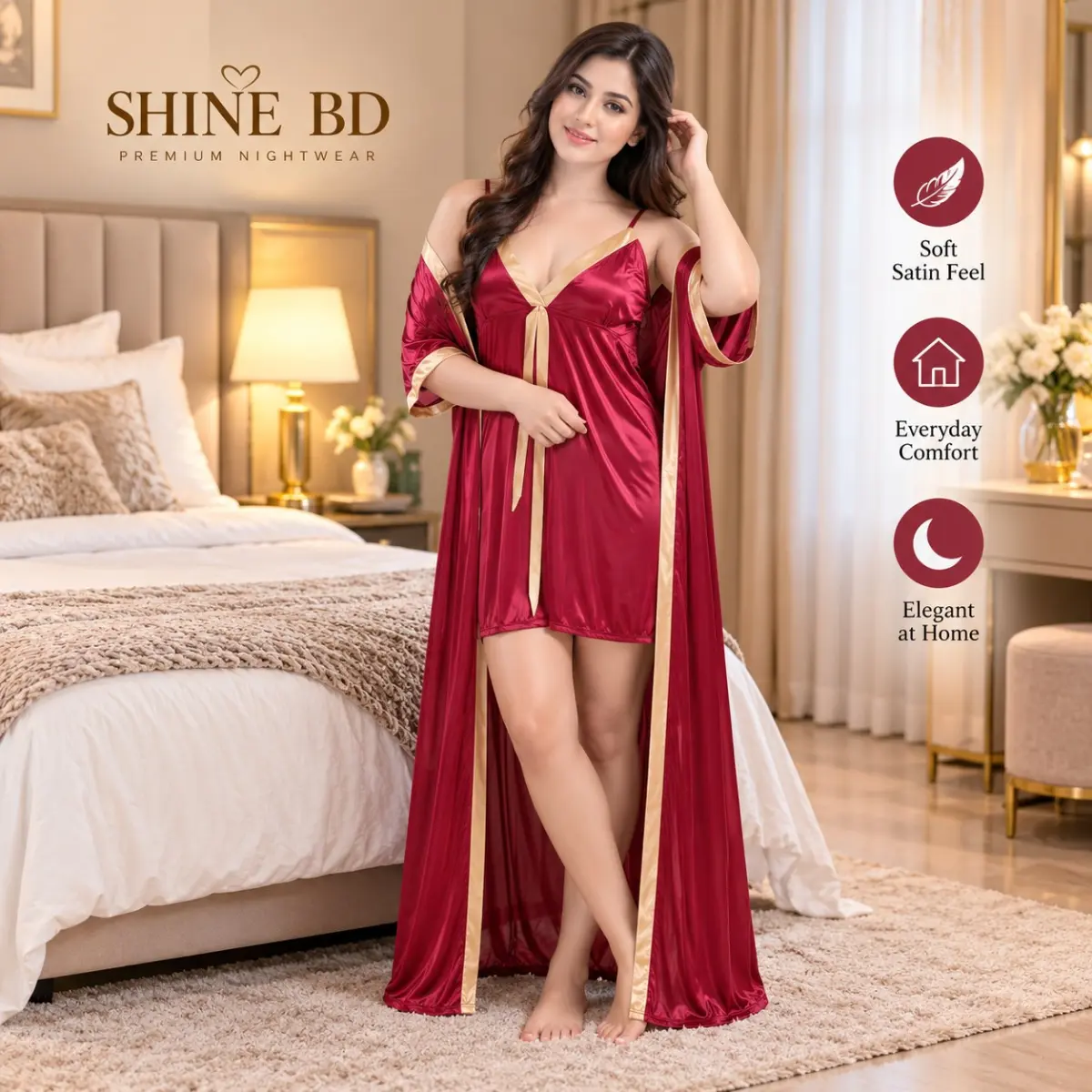 two-piece nightdress.”