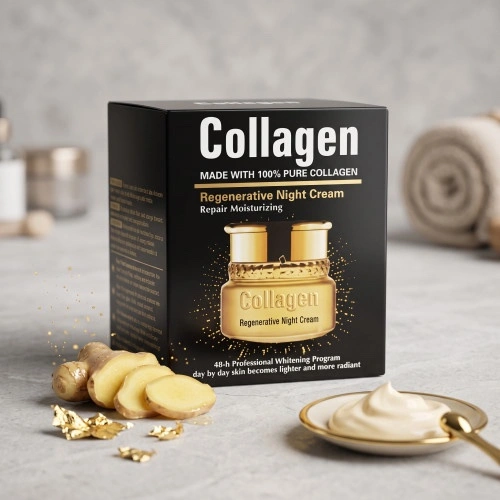 Collagen Regenerative Night Cream - Made with 100% Pure Collagen (Repair Moisturizing)