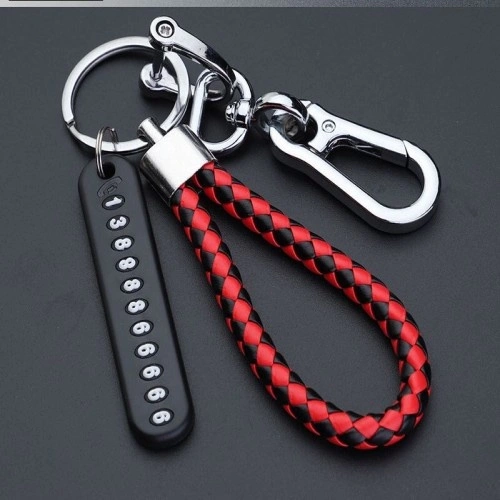 Key Ring Phone Number Plate