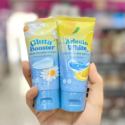 NC RICH Arbutin White Serum & Gluta Booster Cream 30g