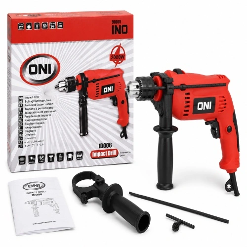 ONI 2000W Heavy Duty Impact Drill Machine with 13mm Chuck