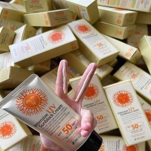 3W Clinic Intensive UV Sunblock Cream 70 MI