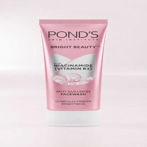 Pond's Bright Beauty Anti-Dullness Facewash with Niacinamide Vitamin B3, 100g