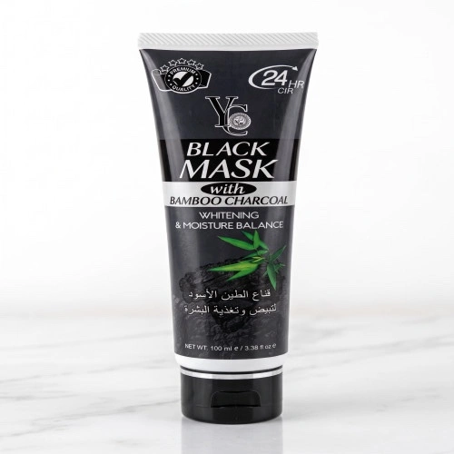 YC Black Mask with Bamboo Charcoal - Whitening & Moisture Balance (100g)