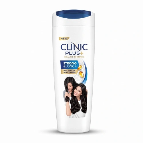 Clinic Plus Strong & Long Health Shampoo Nourishing Milk Protein Formula for Strong Hair 170ml