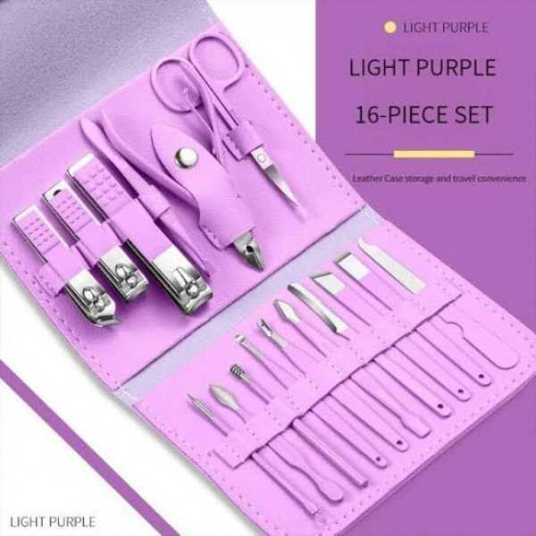 16-PCS Portable Manicure Set নক কাটার সেট