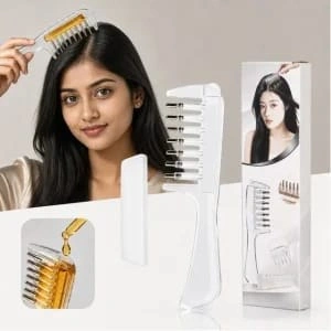 Scalp Oil Dispenser Comb