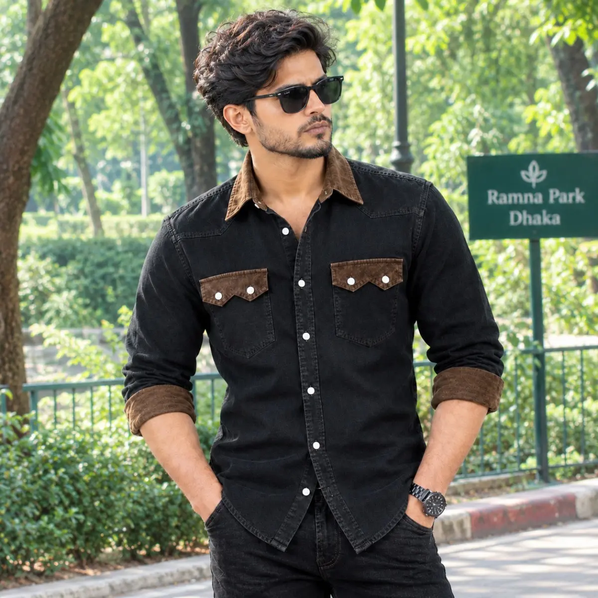 Stylish Denim Shirt