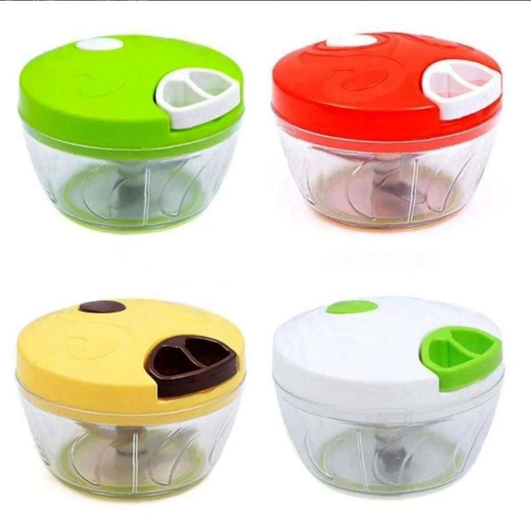 Multifunctional Manual Vegetable Chopper – 500ML