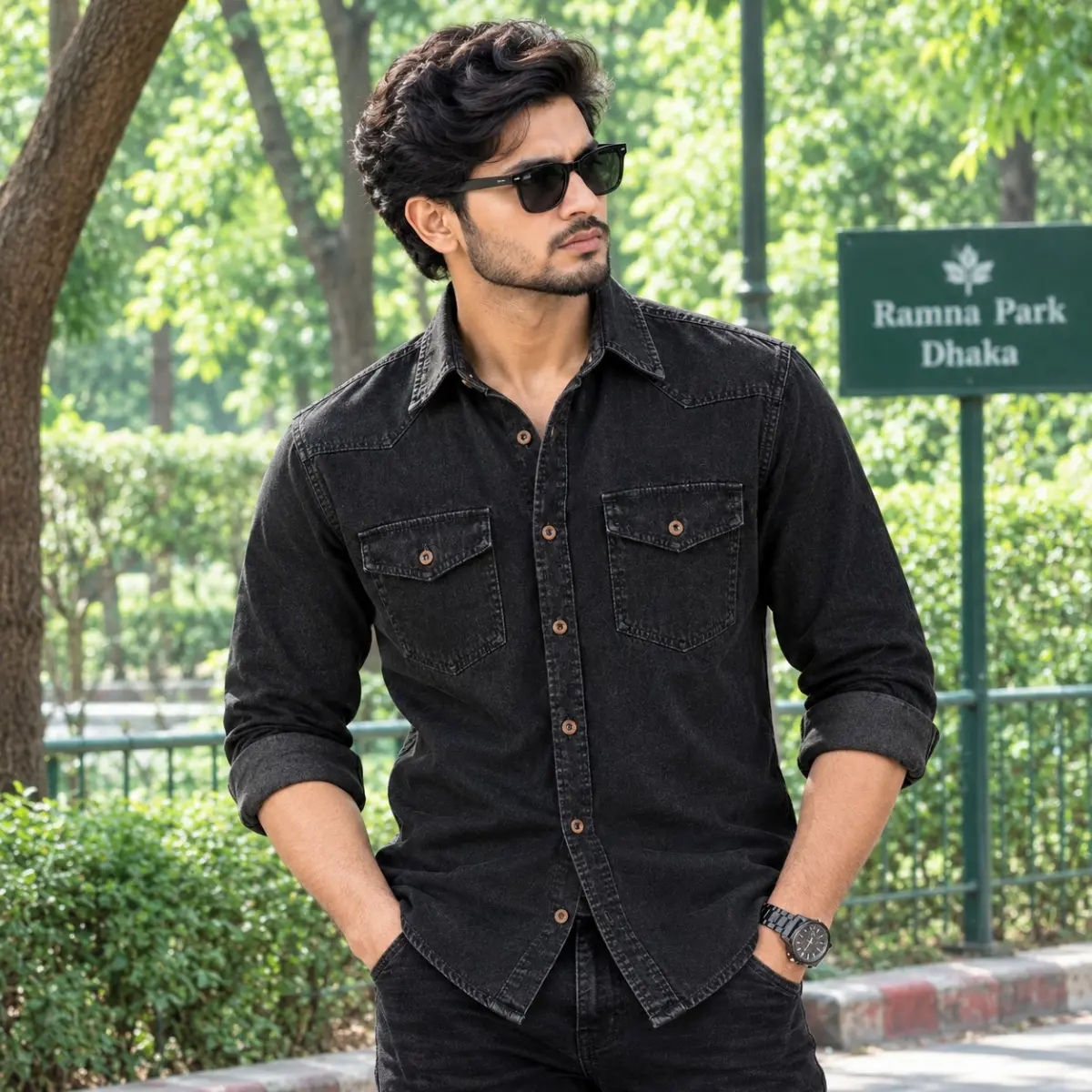 Stylish Denim Shirt