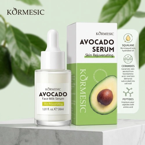 Kormesic Avocado Face Milk Serum - Skin Rejuvenating & Moisturizing Facial Serum (30ml)