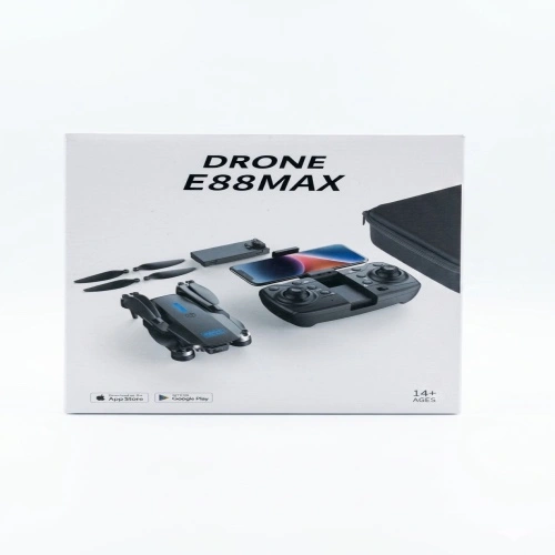 E88MAX Foldable RC Drone with Remote Control and Carrying Case