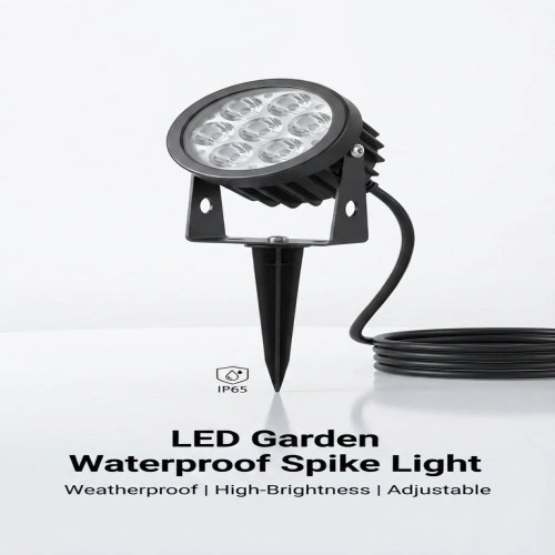 LED Waterproof Garden Spike Light for Outdoor Landscape & Lawn