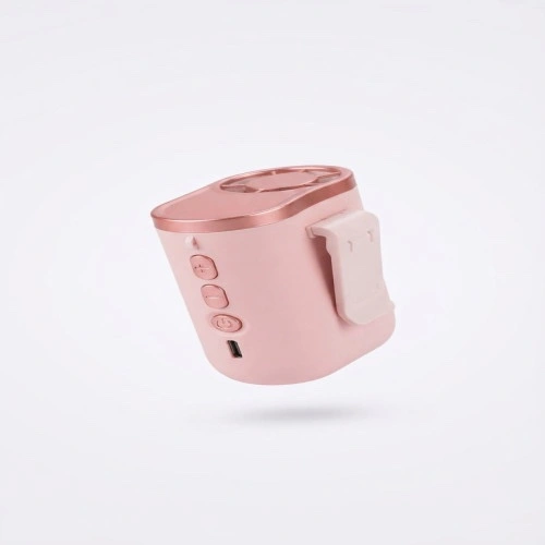 Portable Waist Clip Fan Hands-Free Personal Mini Fan for Outdoor & Travel -Pink
