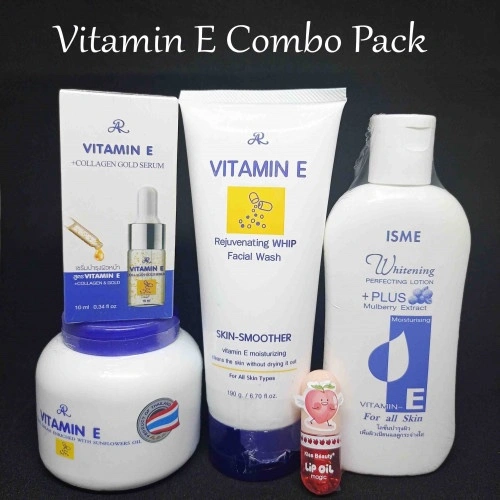ได Sis Beauty Lip oiL Stamin E Combo Pack Vitamin E All Combo Pack