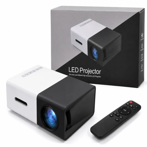 LED Projector High Resolution Portable Mini Projector