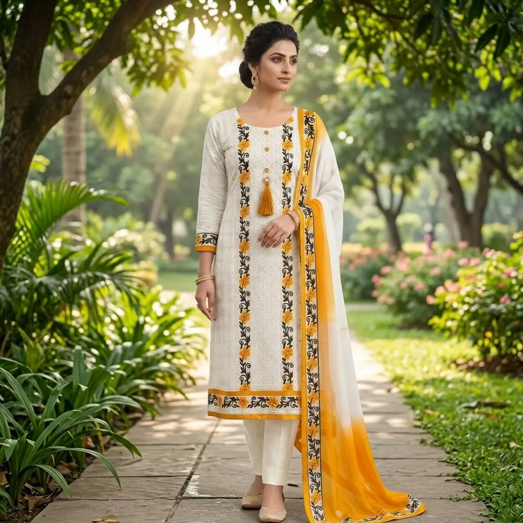 White & Yellow