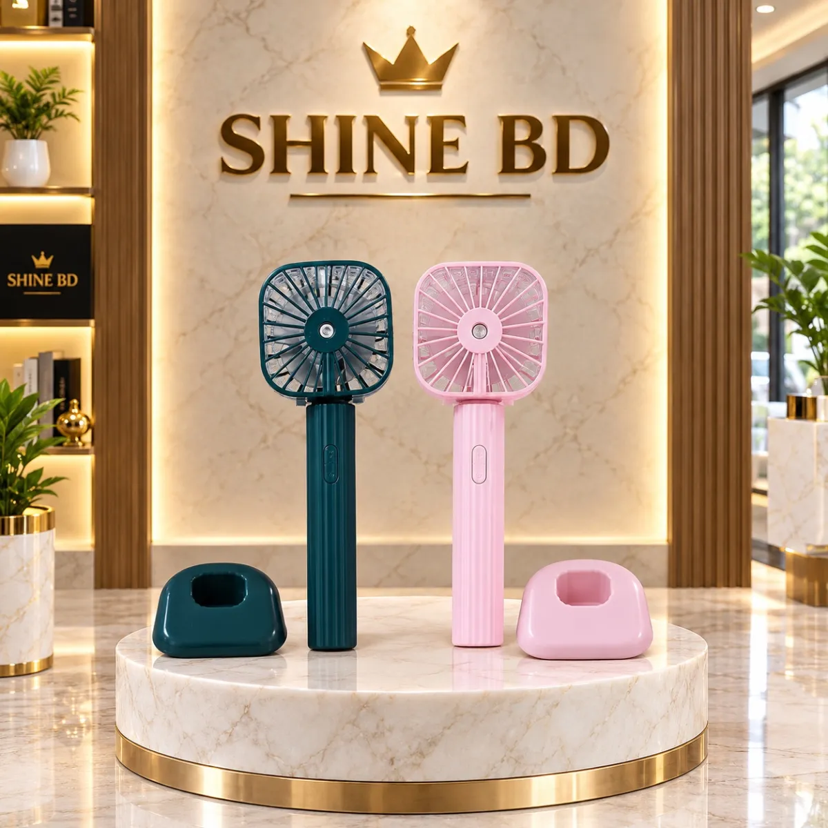 Portable Handheld Spray Fan Or Mist Fan