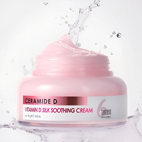 Tenzero Ceramide D Vitamin D Silk Soothing Cream 100g