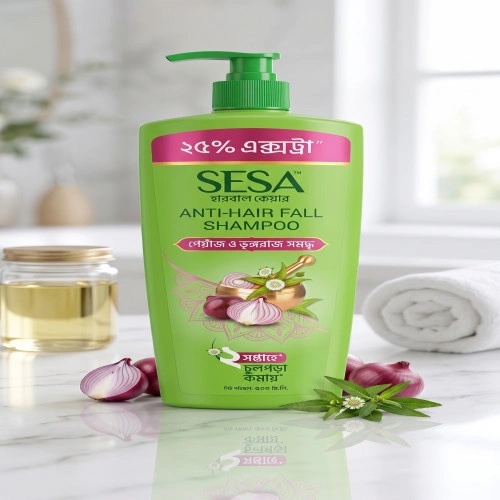 Sesa Herbal Care Anti-Hair Fall Shampoo with Onion & Bhringraj - 500ml