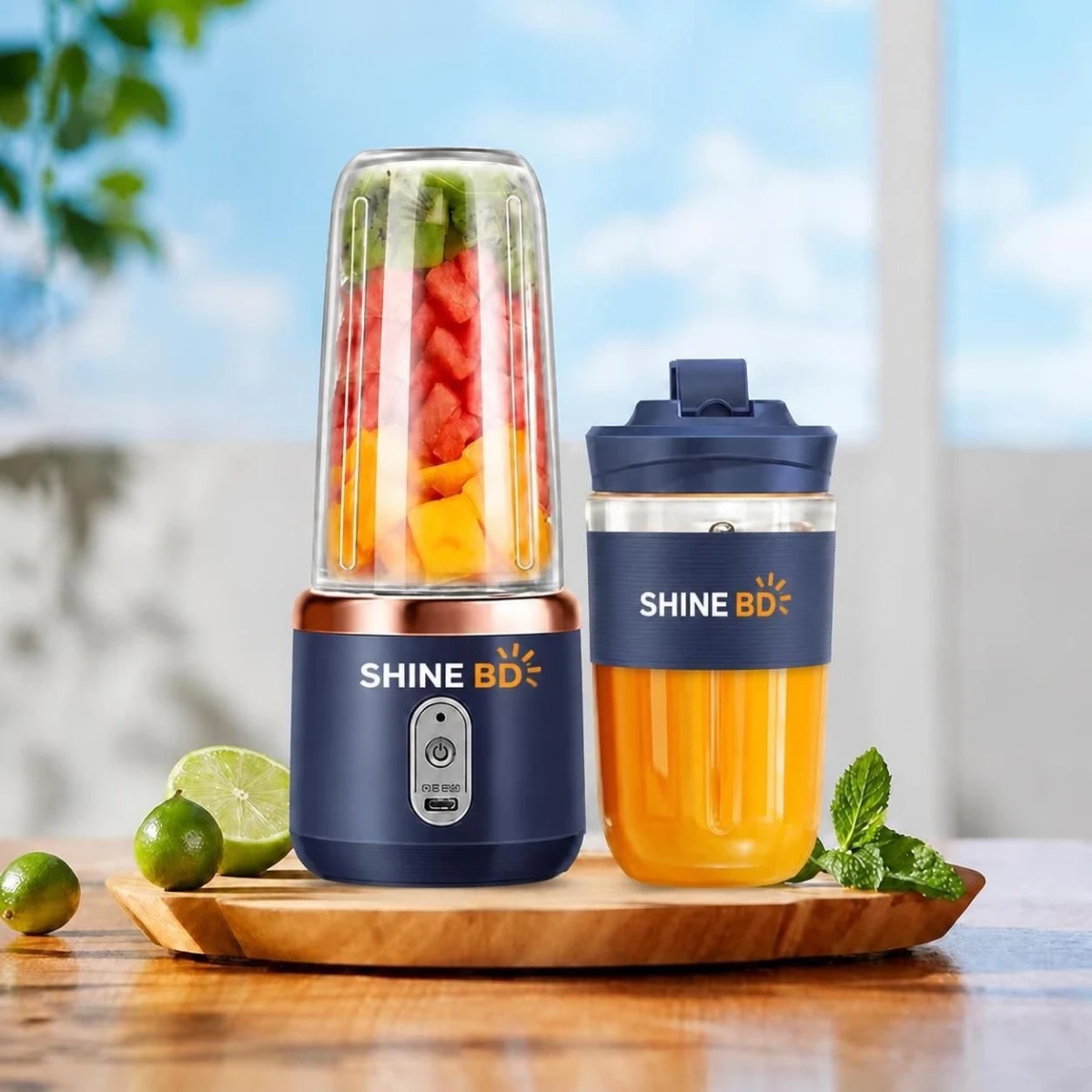 Multi-Function Portable Juicer/Blender 400ml