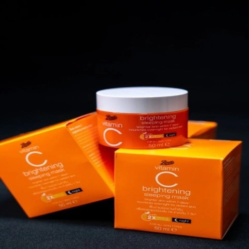 Boots Vitamin C Brightening Sleeping Mask Night Cream 50ml