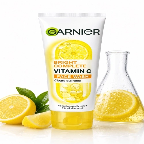 Garnier Vitamin C Bright Complete Face Wash 100ml