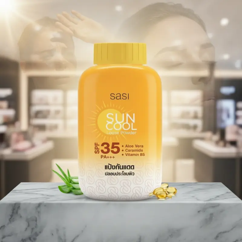 Sasi Sun Cool Loose Powder SPF35 PA+++