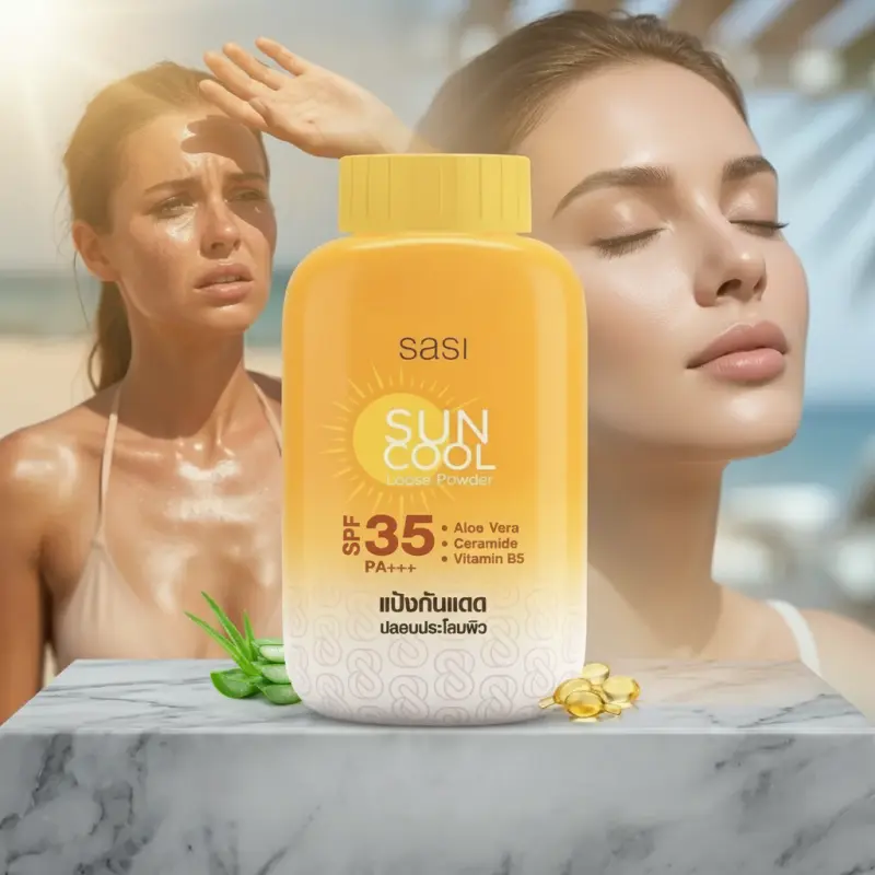 Sasi Sun Cool Loose Powder SPF35 PA+++