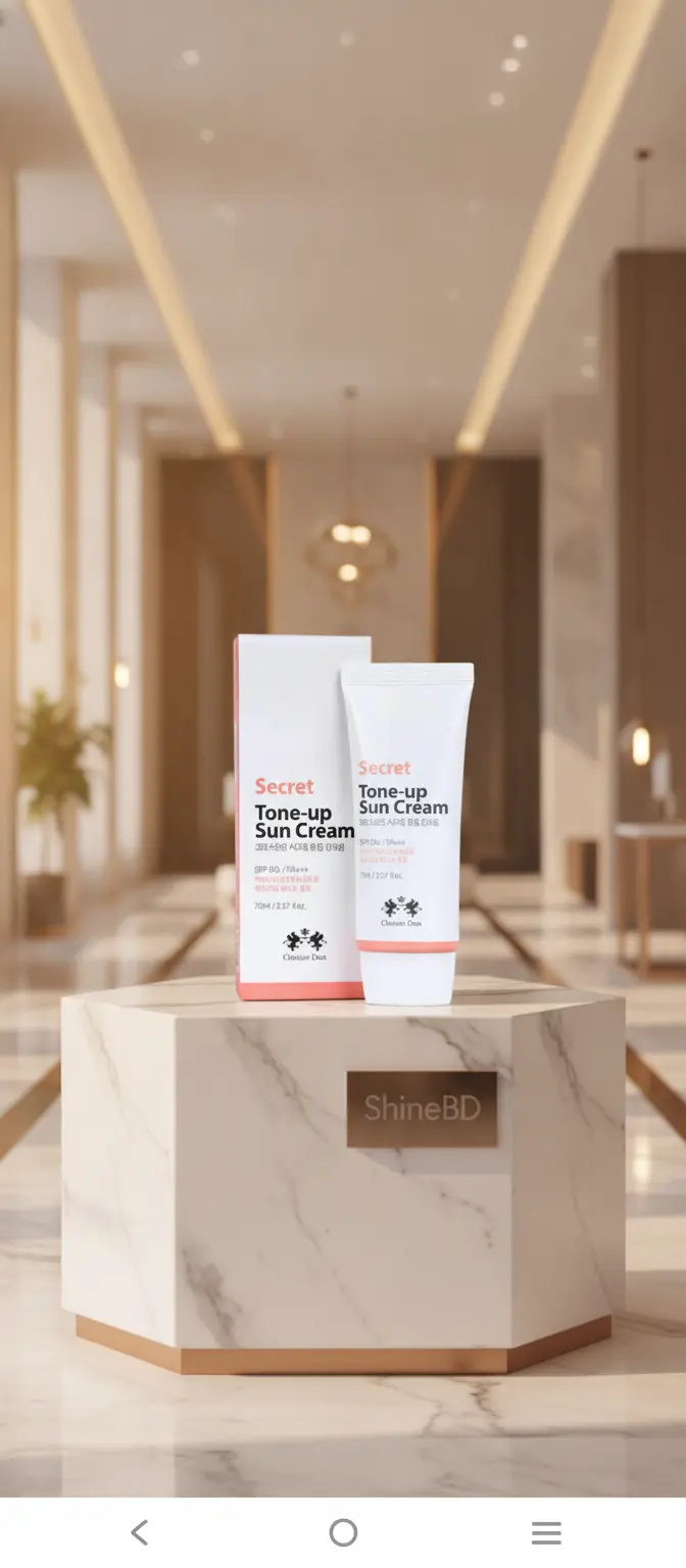 Christian Dean Secret Tone-Up Sun Cream with SPF50+