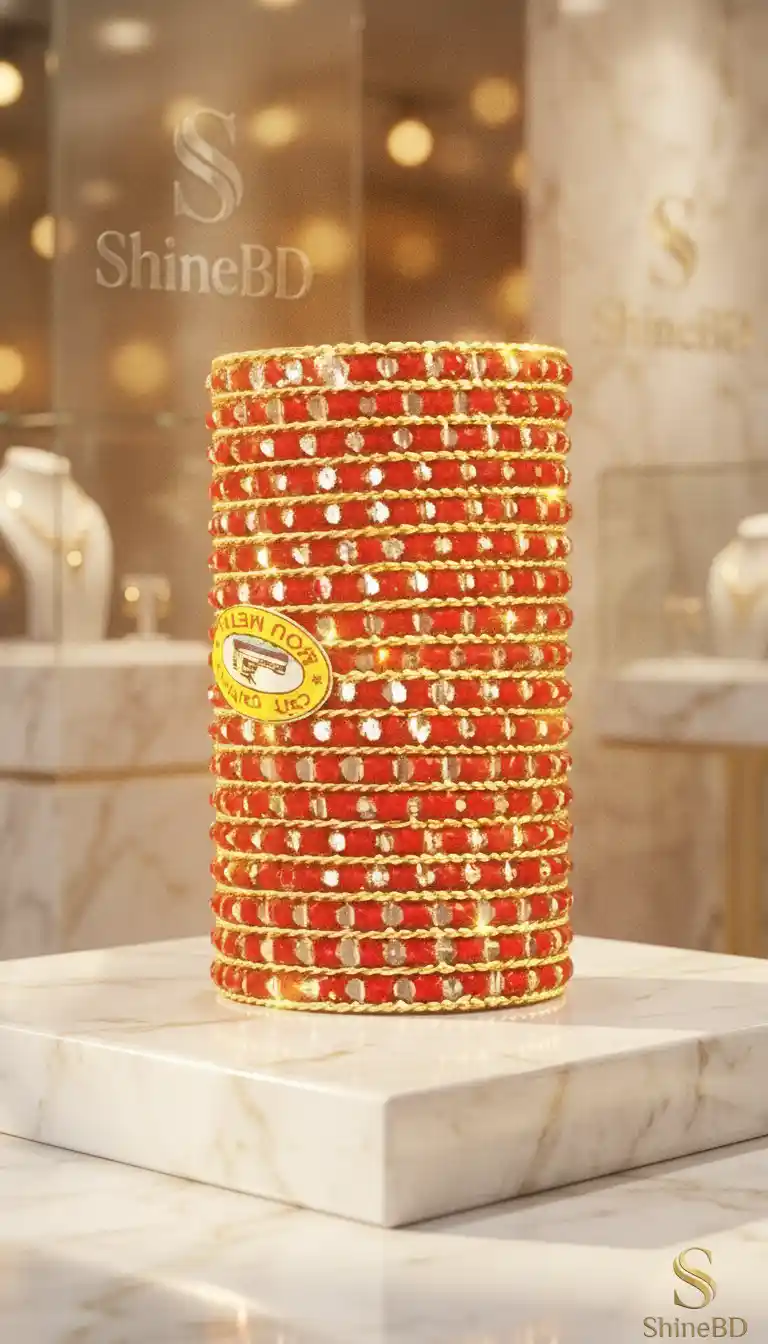 Most Demanding Raindrop/Rainbow glass bangles with stone work