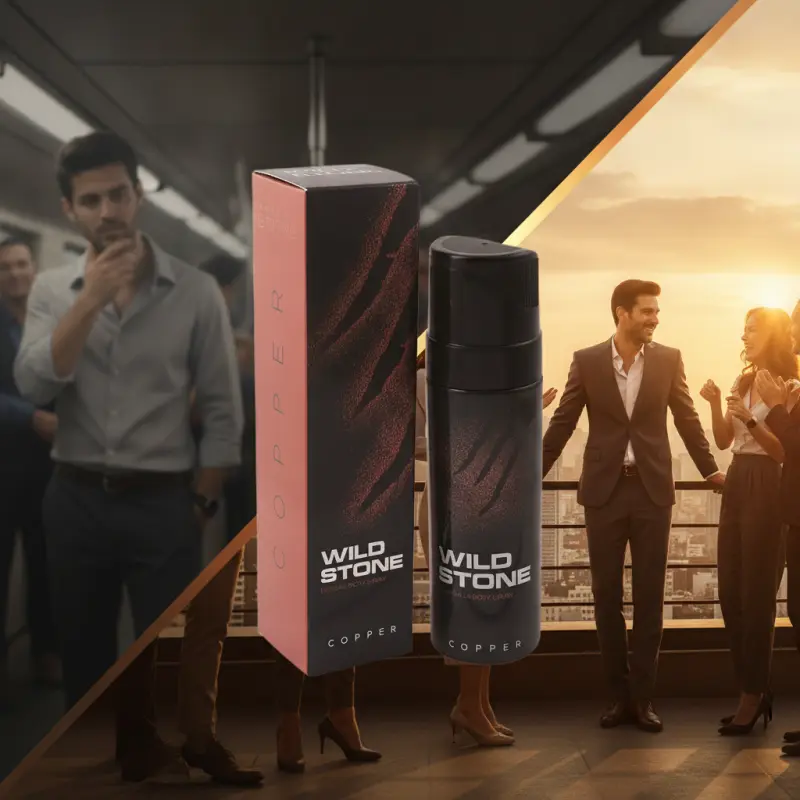 Wild Stone - Original Copper No Gas Body Spray For Men