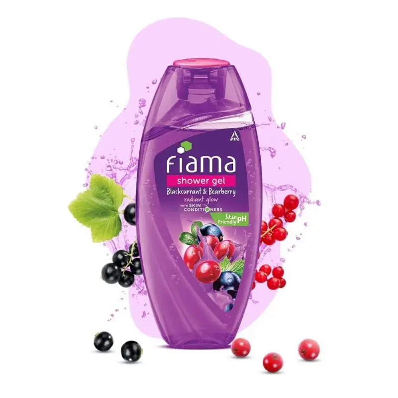 Fiama Blackcurrant & Bearberry Radiant Glow Shower Gel-