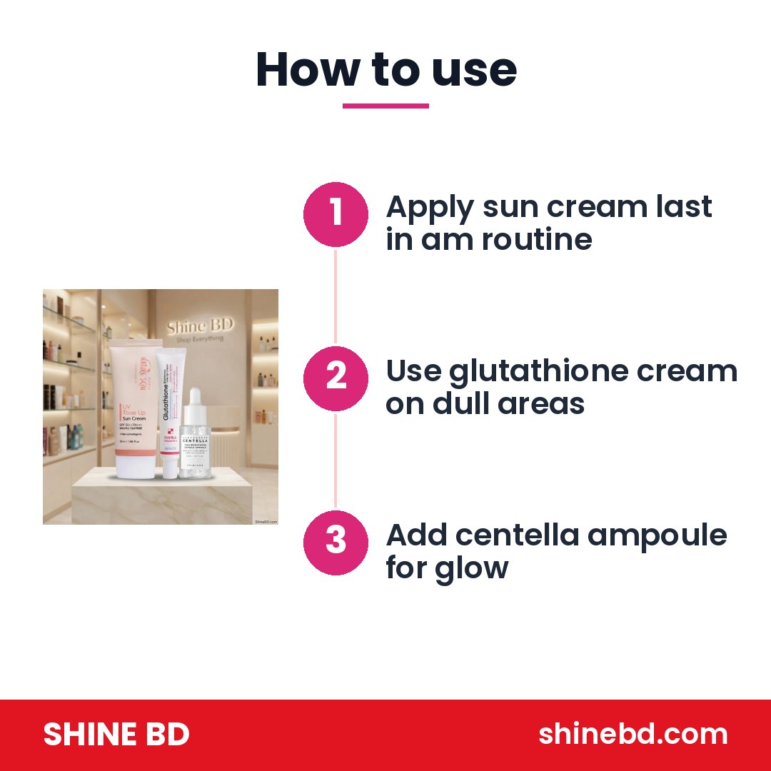 Korean 3-Step Brightening Glow Combo
