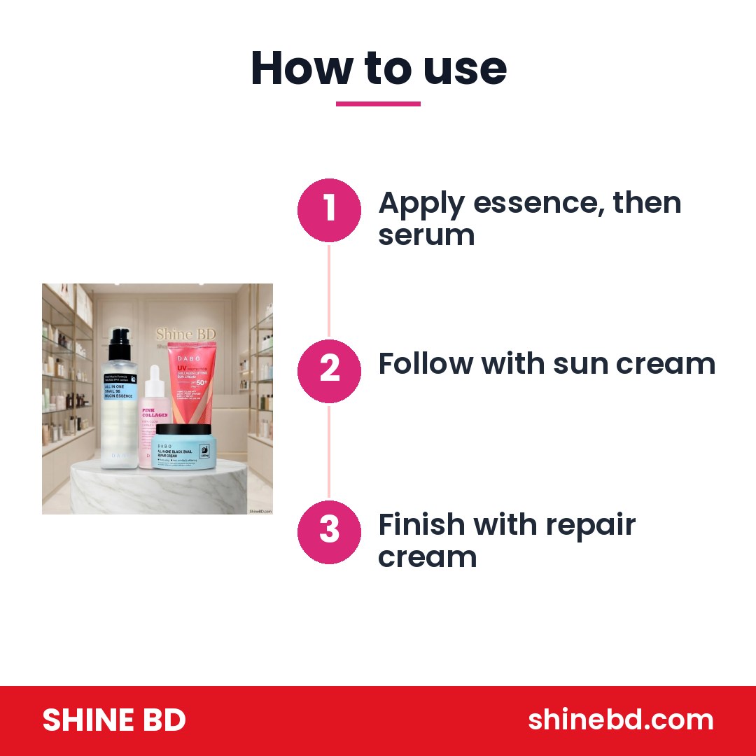 Dabo 4-Step Glass Skin Combo