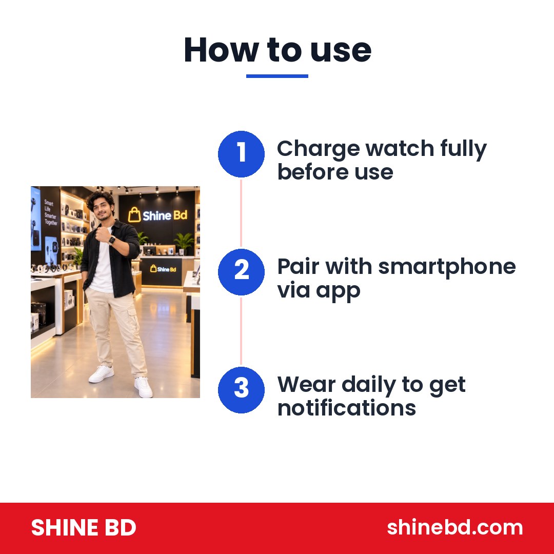 A58 Plus Smartwatch Gift Set