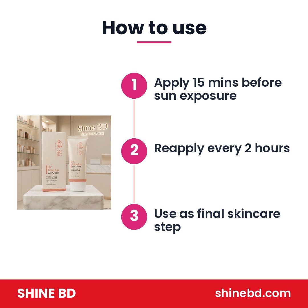 Nature Skin UV Tone Up Sun Cream SPF 50+ PA+++ 55 mlNature Skin UV Tone Up Sun Cream SPF 50+ PA+++ 55 ml