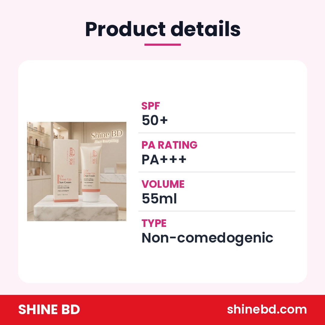 Nature Skin UV Tone Up Sun Cream SPF 50+ PA+++ 55 mlNature Skin UV Tone Up Sun Cream SPF 50+ PA+++ 55 ml