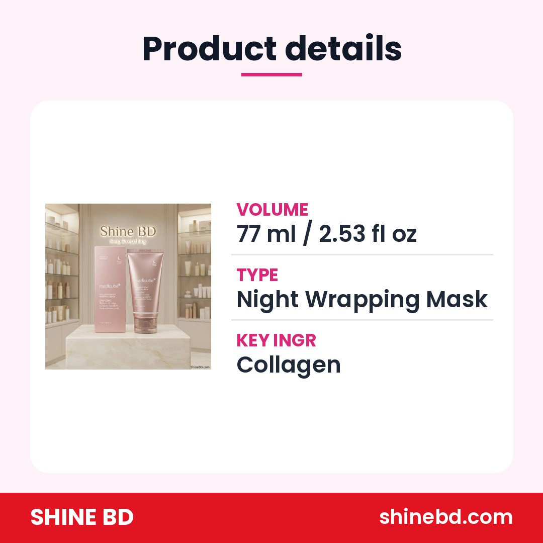 Medicube Collgen Night Wrapping Mask 75 ml